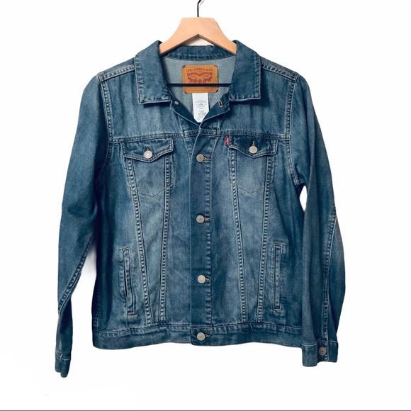 Levi’s Denim Trucker Jean Jacket Youth Sz Lg 12